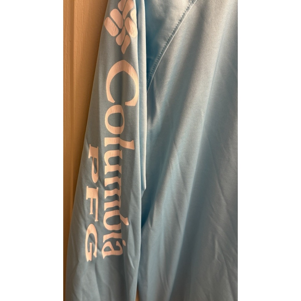 Women's Columbia PFG Tidal Tee Long Sleeve Shirt w/Columbia Heat Sealed Logo‎ - Picture 5 of 5
